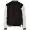 thumbnail image 2 of Build Your Brand Mens Old School College Varsity Jacket, 2 of 3