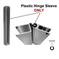 thumbnail image 2 of Plastic Hinge Sleeve for Shower Doors with Continuous Hinge - 84" Long, 2 of 6