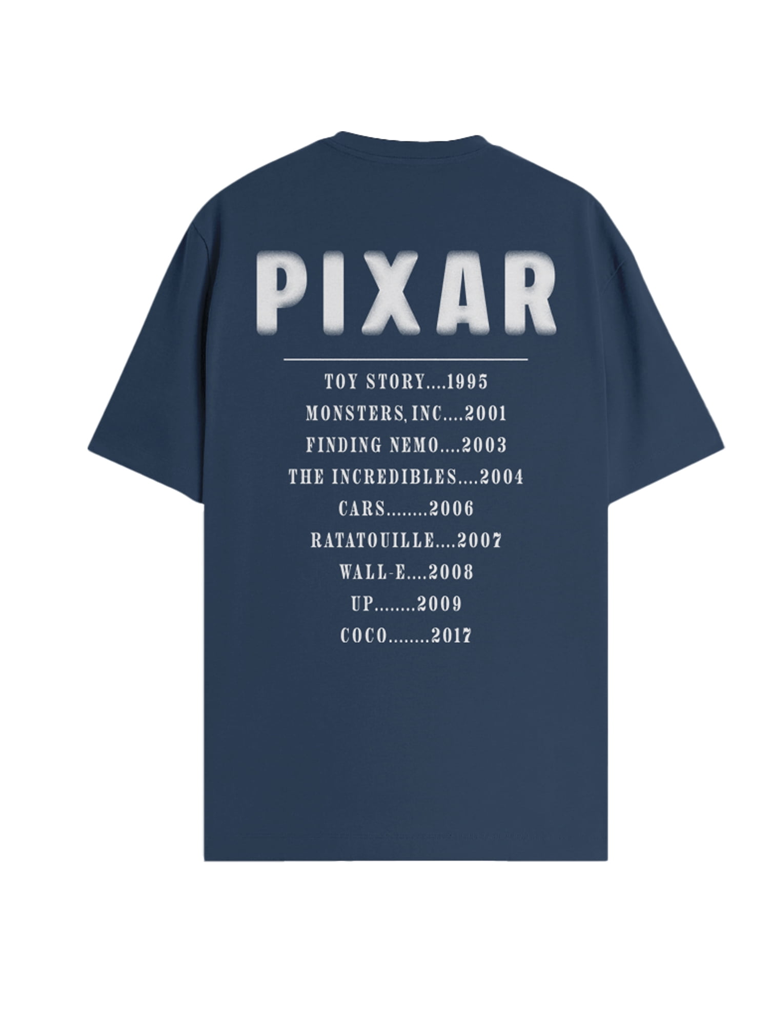 Disney Men's and Big Men's Pixar Greatest Graphic Tee with Short Sleeves, Sizes S-3XL