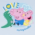 thumbnail image 2 of CafePress - Peppa Pig: Love My Big Brother Long Sleeve Infant T Shirt - Long Sleeve Infant T-Shirt, 2 of 2