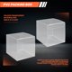 thumbnail image 4 of 50 Piezas Cajas de PláStico Transparente para Regalos Caja Embalaje Pvc Regalo Dulces Boda Favores Fiesta, 4 of 5