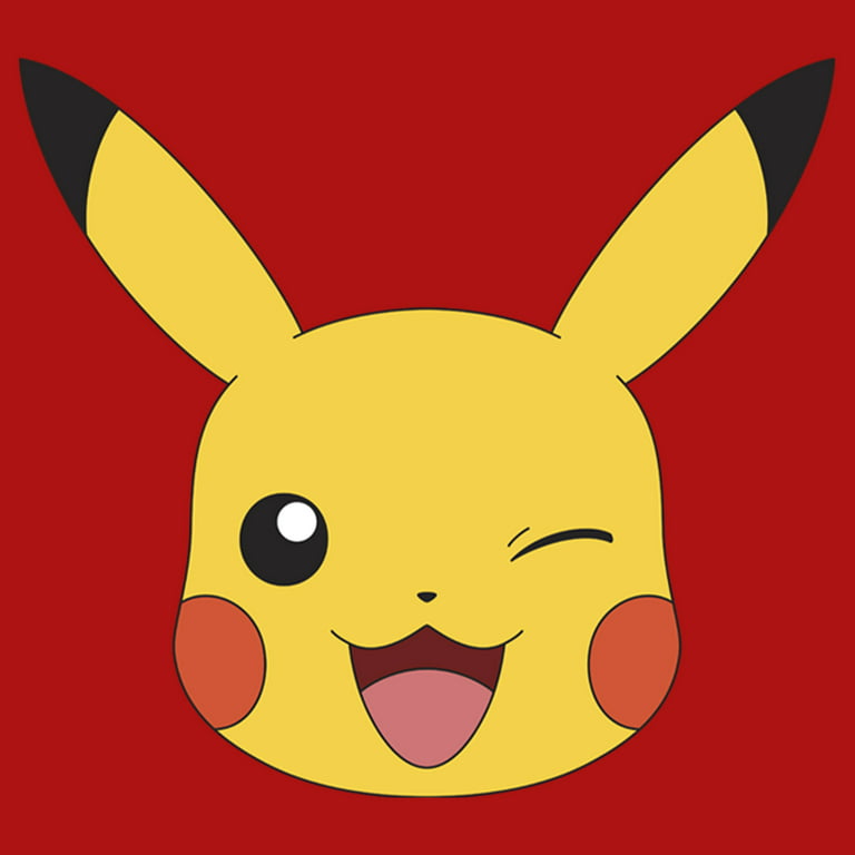 Boy's Pokemon Pikachu Wink Graphic Tee Medium - Walmart.com