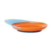 Boon Catch Plate With Spill Catcher Baby Plate Blue/Orange