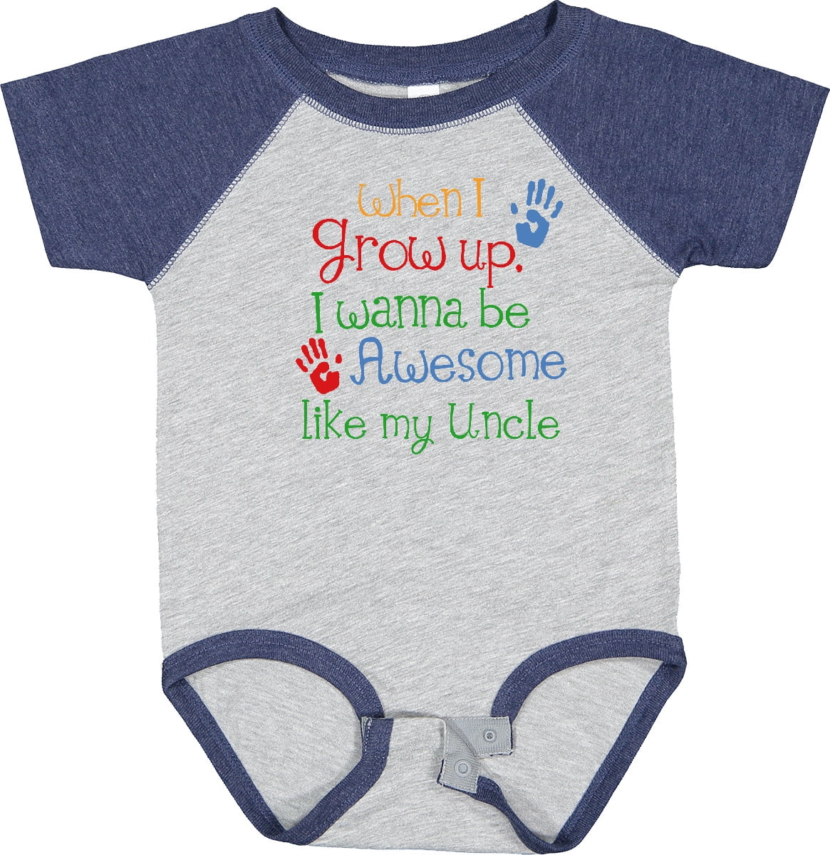 Inktastic Awesome Like My Uncle Boys or Girls Baby Bodysuit