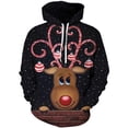 thumbnail image 4 of Sudadera con capucha navideña para hombre, con estampado 3D de muñeco de nieve, sudaderas con gráficos, sudadera navideña de manga larga, sudadera con capucha de gran tamaño para hombres y mujeres, 4 of 5