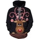 thumbnail image 3 of Sudadera con capucha navideña para hombre, con estampado 3D de muñeco de nieve, sudaderas con gráficos, sudadera navideña de manga larga, sudadera con capucha de gran tamaño para hombres y mujeres, 3 of 4