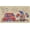 Red Blue-gnomes, variant on Evil Eye Doormat Psychedelic Evil Eye Welcome Mat Low-Profile Non-Slip Throw Rug for Porch Front Door Floor Indoor Outdoor Entrance Decor Burlap 17 X 30 Inch