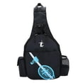 thumbnail image 2 of Durable Tennis Racket Backpack Gift Lightweight Waterproof Tennis Racquet Bag for Squash Racquet Pickleball Paddles Balls Unisex Men Women Black, 2 of 6