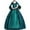 Light Blue Dress, variant on Women's Victorian Rococo Dresses Southern Belle Dress Marie Antoinette Ball Gown Gothic Halloween Masquerade Costume Green,L