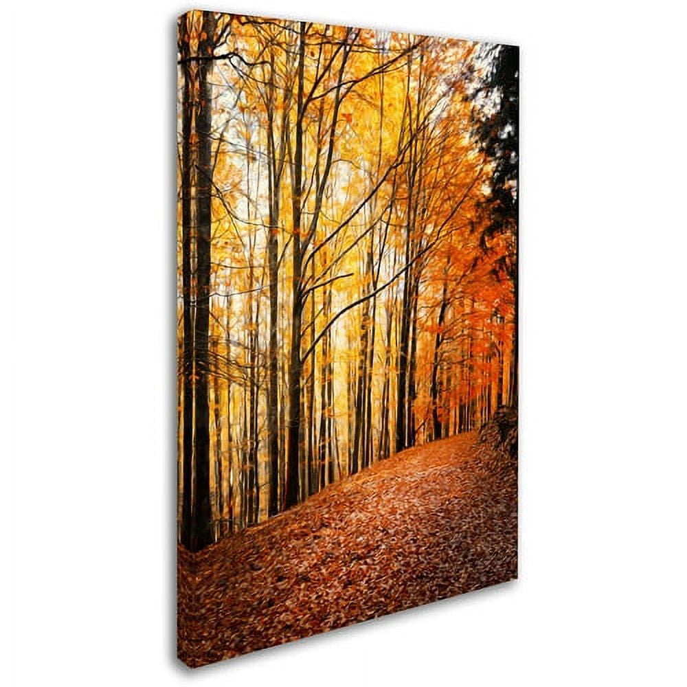Trademark Fine Art "Yellow Moment" Canvas Art by Philippe Sainte-Laudy
