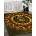 thumbnail image 3 of Ahgly Company Machine Washable Indoor Rectangle Transitional Dark Bisque Brown Area Rugs, 2' x 3', 3 of 7