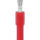 thumbnail image 3 of 5Pcs 4mm Banana Plug Adapter Strong Connectivity Good Conductivity 4mm to 2mm Conversion Banana PlugRed, 3 of 5