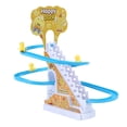 thumbnail image 1 of Tobogán de pista eléctrica para niños juguete musical Montessori con pilas, 1 of 9