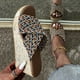 thumbnail image 4 of Calzado informal para mujer, zapatos de playa con plataforma de tacón inclinado de fondo grueso, sandalias Wmkox8yii sa620, 4 of 9