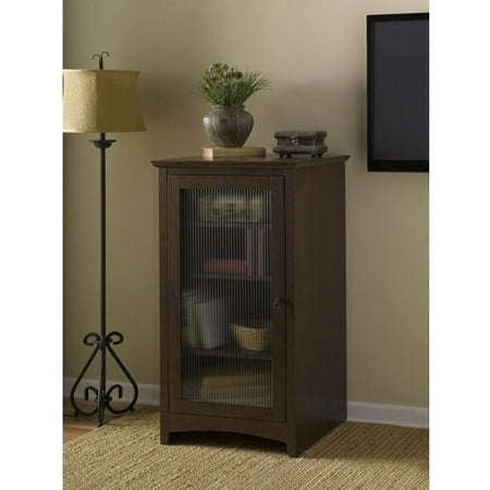 Bush Furniture Buena Vista Media Cabinet in Madison Cherry