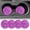 Pink, variant on 4 Pack Car Cup Holder Coaster,2.75 inch Universal Cup Holders,Non-Slip Car Accessories Interior Sets,Blue