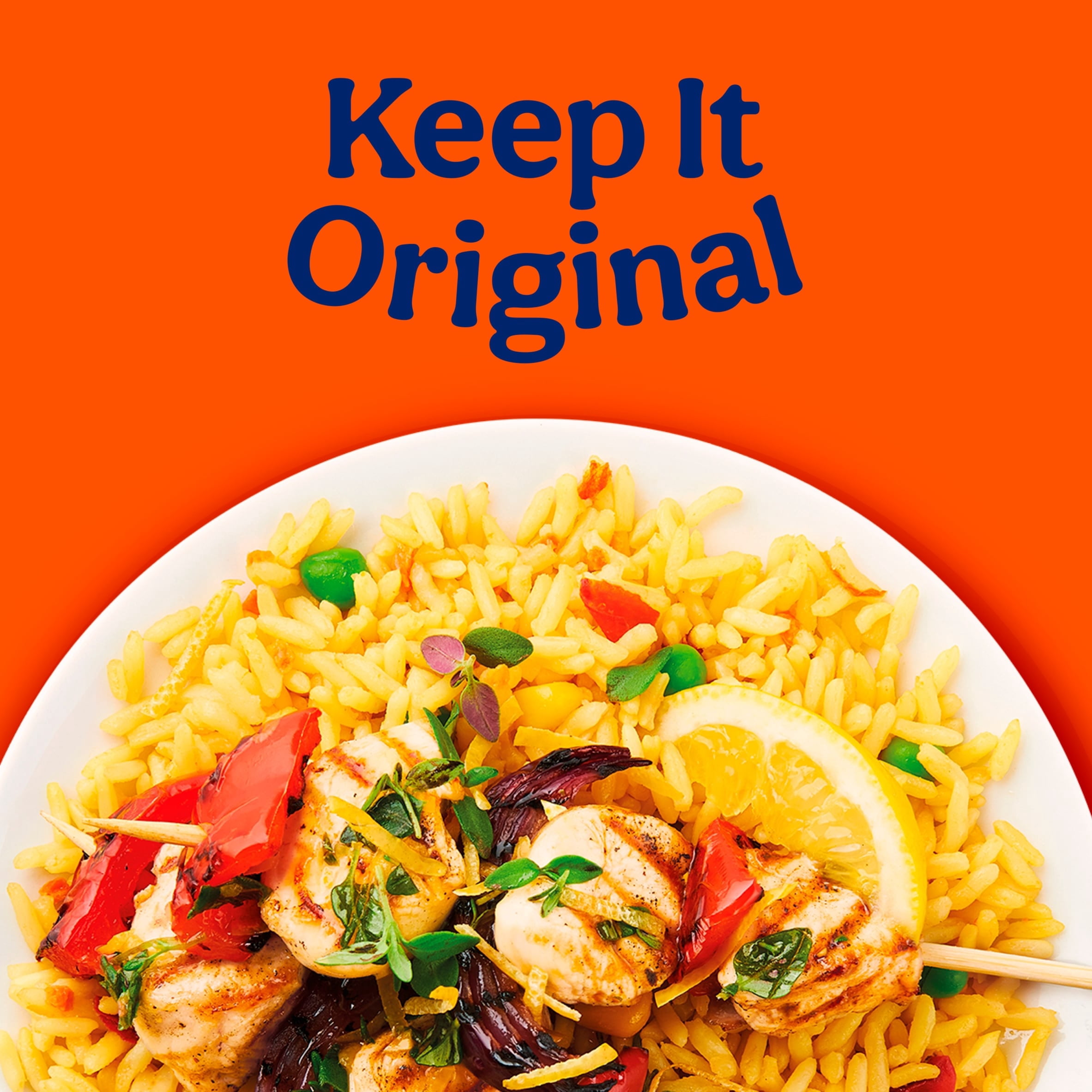 Bens Original Golden Vegetable Microwave Rice Family Pack 450g, Imported from Britain