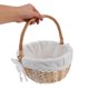 thumbnail image 3 of TABLETREANDS Cesta Decorativa De Ratán Tejida Beige Para Almacenamiento Multifuncional, 3 of 6