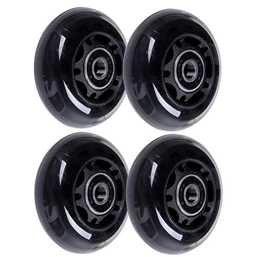 8-Pack Inline Skate Wheels Outdoor 88A Skates Replacement Wheels with Speed Bearings ABEC 9