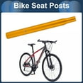 thumbnail image 3 of Unique Bargains Bike Seat Posts 28.6x300mm Bike Saddle Post Seat Tube Aluminum Alloy Gold Tone Lightweight, 3 of 8