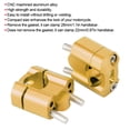 thumbnail image 1 of Pair 22mm/28mm 1/8inch 7/8inch Adjustable Motorcycle Handlebar Mount Clamps Riser Adapter CNC Aluminum Alloy Mountain Bike Handlebar Riser Extender, 1 of 7