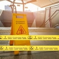 thumbnail image 2 of FUTUREORYY Self Adhesive Warning Tape Roll Static Safety Caution Tape Yellow High Contrast for Boxes, 2 of 6