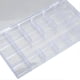 thumbnail image 2 of Caja de almacenamiento de joyas KEWITY organizadora acrílica transparente 21 rejillas, 2 of 5