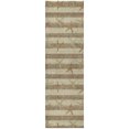 thumbnail image 2 of Addison Rugs Dream Shag Premium Machine Washable Transitional Starfish Tan Runner Rug, 2'3" x 7'6", 2 of 8
