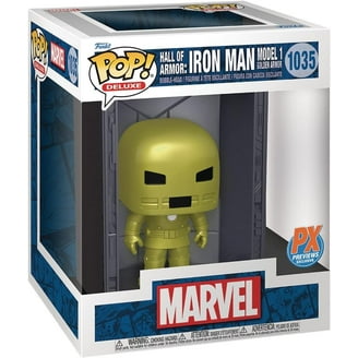 Funko POP! Marvel Studios 10: Captain America (Chrome Gold), Vinyl