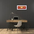 thumbnail image 3 of Leys, Gemma 24x11 White Modern Wood Framed Museum Art Print Titled - Aqui te amo IV, 3 of 4