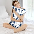 thumbnail image 3 of KLL Cute Cartoon Dinosaurs Pattern Silk Pillowcase for Hair and Skin Standard Size 20"X 30" Soft Breathable Pillow Covers for Sleeping, 3 of 7