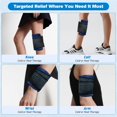 thumbnail image 3 of WWS-Ice Packs for Injuries Reusable – 3-Piece Hot & Cold Gel Pack Set with Leakproof Design & Adjustable Straps – Knee Ice Pack, Shoulder Ice Pack, Muscle & Joint Pain Relief, Swelling & Injury Recov, 3 of 4