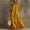 Yellow, variant on Blmnix Flowy Dresses Womens Dresses Long Summer Dresses Slip Dress Off The Shoulder Petticoat 3/4 Sleeve Pink Maxi Crew Neck Summer Casual Dresses for Women M