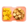 thumbnail image 3 of Cook with Color Dual Compartment Mini Snack Box with Lids, BPA-Free, 30-Pack, Pink, 3 of 5
