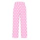 thumbnail image 5 of Pincandy Women's Fashion Printed Linen Blend Elastic Waist Casual Pants with Pockets, Button Decorated Split Hem, Casual & Daily Wear, 5 of 6
