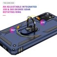 thumbnail image 2 of Compatible with Samsung S7, with HD Screen Protector,[Military Grade] Ring Car Mount Kickstand Hybrid Hard PC Soft TPU Shockproof Protective Case for S7, 2 of 4