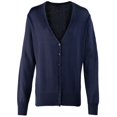 thumbnail image 1 of Premier Cardigan en Coton Acrylique à Col en V pour Femmes, 1 of 3