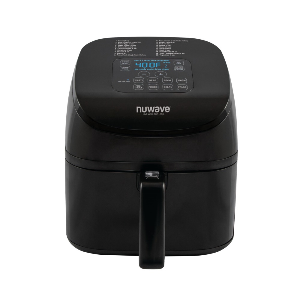 Nuwave 36121 Digital Air Fryer with integrated temperature probe, 4.5