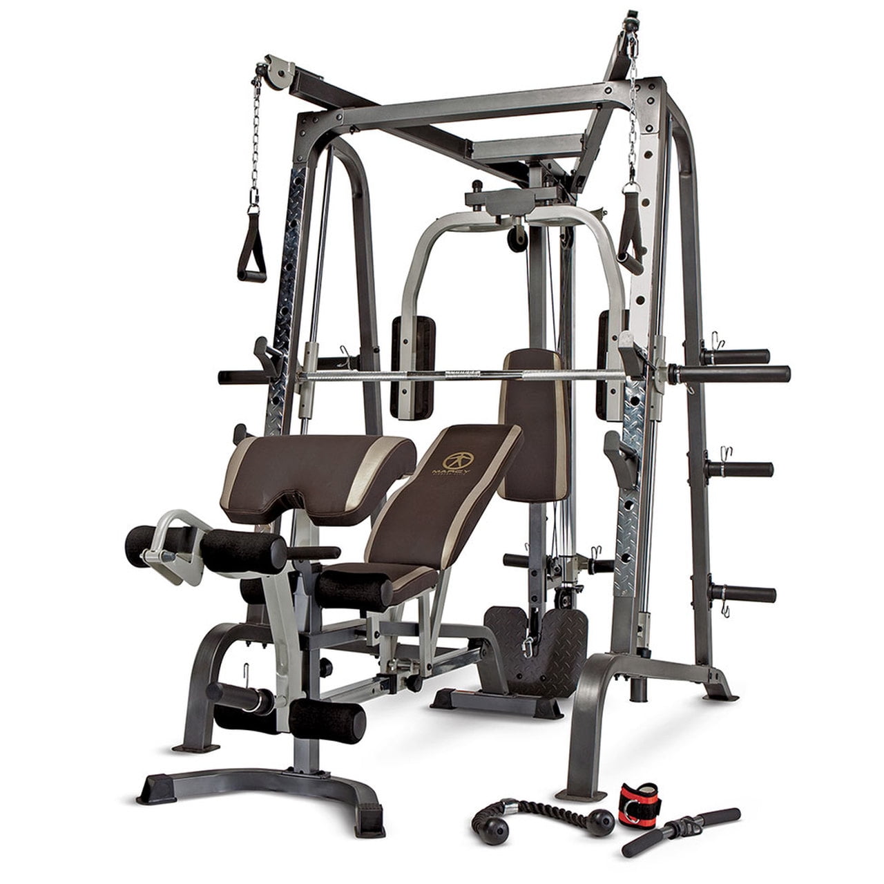 Marcy Smith Cage Workout Machine Total Body Training Home Gym System Walmart Com Walmart Com