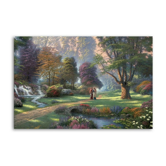 Jesus Christ Walk of Faith Artworks Picture Print Poster Wall Art Painting Canvas Gift Decor Home Posters Decorative 24x36inch(60x90cm)