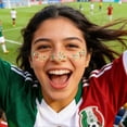 thumbnail image 4 of Football Party Celebration Face Stickers for Sports Events and Game Day Decorations 6PCS, 4 of 4