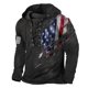 thumbnail image 1 of Fitness Clothes Men's Peripheral Sweater Hooded Long Sleeved T-shirt XL, 1 of 2