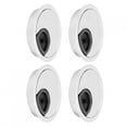 thumbnail image 2 of Gupbes 4Pcs/Set Zinc Alloy Computer Desk Grommet Cable Hole Cover Cable Pass Through Insert Organizer For Home Officer, 2 of 8