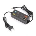 thumbnail image 1 of Adaptador de corriente ajustable con pantalla digital de voltaje, 3 V-12 V, 5 A, enchufe de la UE., 1 of 5