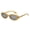 C2 transparent tea frame with gray lenses, variant on New 2026 sunglasses, retro and high-end women's sunglasses, fashionable women's sun glasses