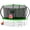 Green, variant on LHX Trampoline for Kids 12FT 14FT 16FT Outdoor Trampolines with Basketball Hoop, Safety Enclosure Net, Lights, Sprinklers, Socks, Recreational Heavy Duty Trampoline, 1200 LBS Loading, Easy to Install