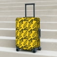 thumbnail image 6 of Logiee yellow Corn Print Travel Luggage Cover,Suitcase Protector, Washable Elastic Suitcase Baggage Cover,Closure for Wheeled Suitcase Fit 18-32 Inch Luggage-Small, 6 of 7