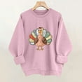 thumbnail image 7 of Inverlee Thanksgiving Sweatshirts Women Cute Turkey Pumpkin Print Sweatshirt Fall Long Sleeve Cotton Shirts Crewneck Dressy Casual Pullover Outfit, 7 of 7
