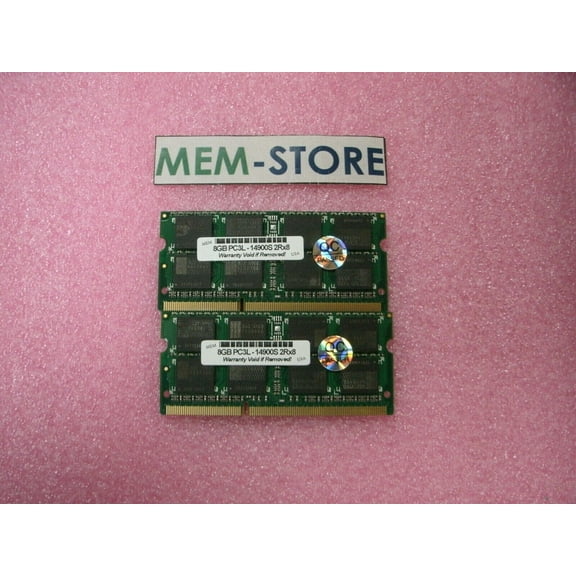 16GB (2x8GB) DDR3 1866MHz SODIMM Crucial CT2K102464BF186D Equivalent RAM Memory (3rd Party)
