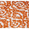 thumbnail image 4 of Vargottam Indoor/OutdoorRoundTablecloth 58 InchRoundTablecloth Waterproof PatioTableCloths,Spring/SummerTableCovers For Backyard CircularTable/Bbqs/Picnic -Orange, 4 of 8